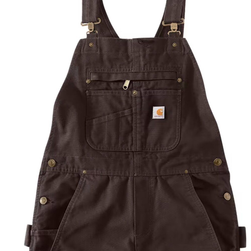 BNWT lady's Carhartt insulated biberalls. Size. Large (12-14)